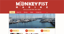 Desktop Screenshot of monkeyfistmarine.com
